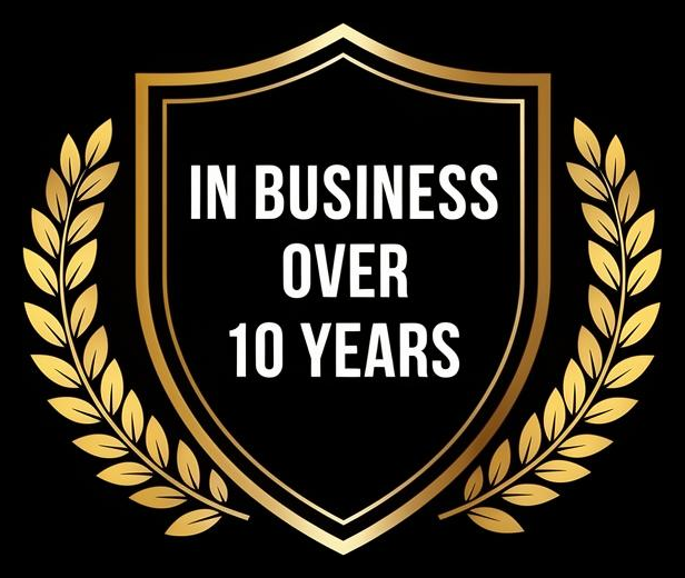 In Business Over 10 Years